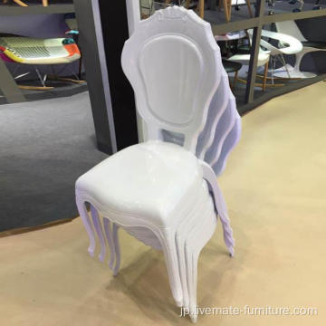 Wholesale 2022プラスチックの新郎新婦の結婚式の椅子